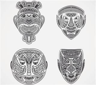Collection of Tribal mask
