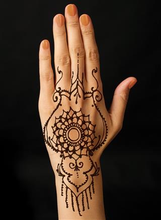 Beautiful henna design