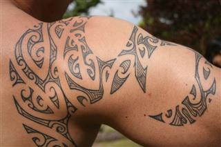 Tribal Tough Guy Tattoo