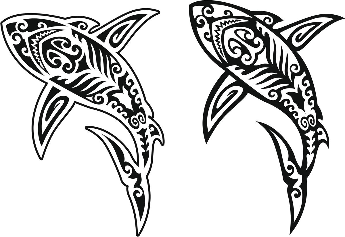 Polynesian Shark Design - Tribal Shark Tattoo Pictures Hawaiian Tribal ...