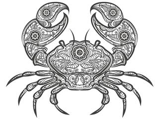Crab Vector Image