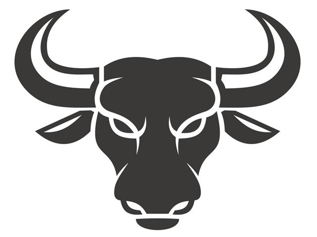 Bull Face Logo Tattoo