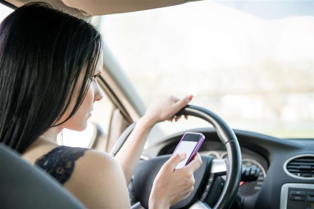 Using Smartphone While Driving