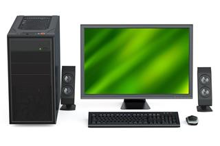 Personal Computer With Loudspeakers