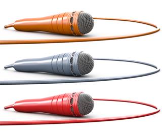 Set Of Isolated Microphones