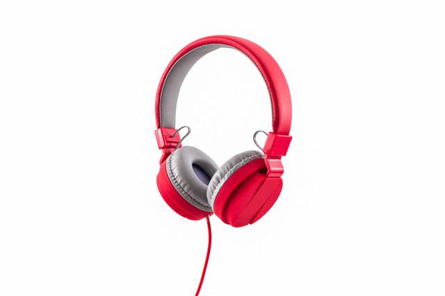 Red Headphones