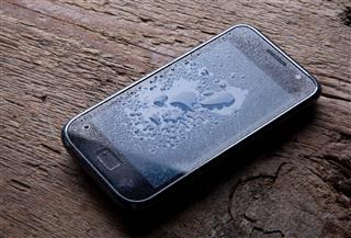 Wet Smart Phone