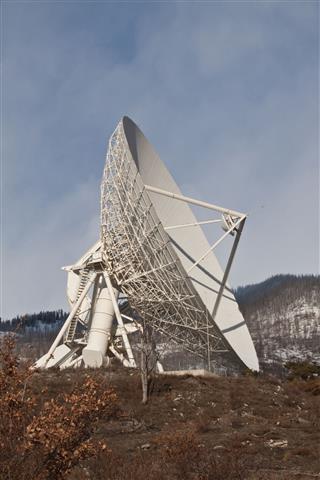 Telecommunications Satellites Dish