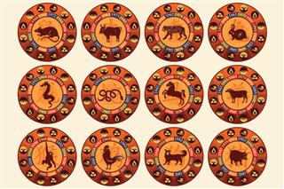 Chinese Zodiac Set