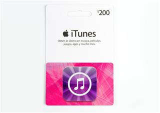 Apple iTunes Store card