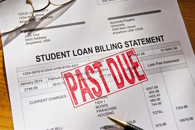 Past Due Student Loan Paperwork