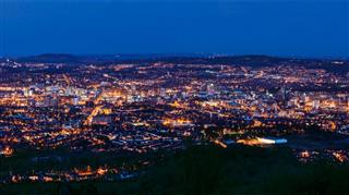 Aerial panorama of Belfast