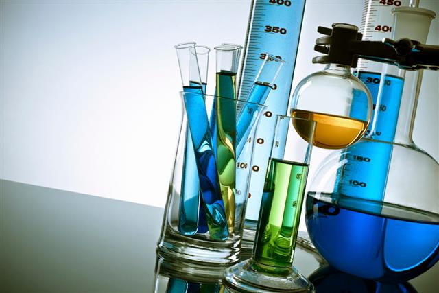 Laboratory glassware and test tubes