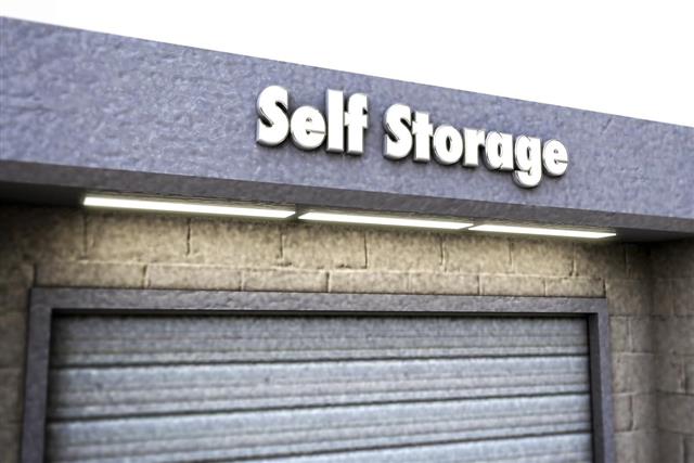 Self storage sign