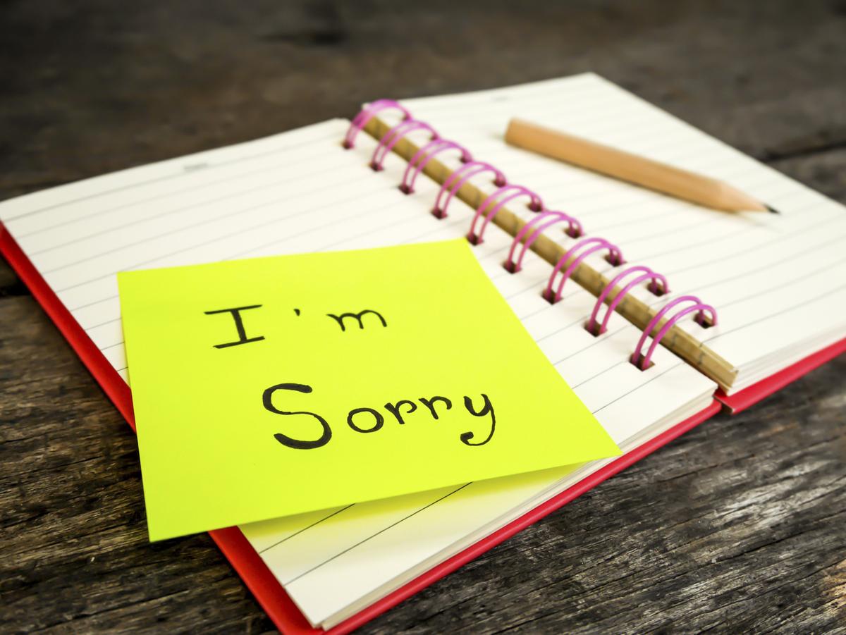 Apology Letter to a Friend - Penlighten