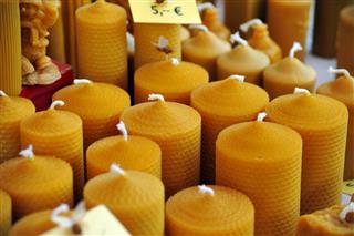 Bees wax candles