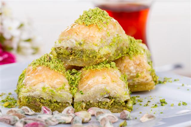 Baklava with Honey and Nuts