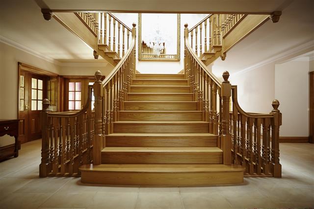 Entrance Hall with oak staircase