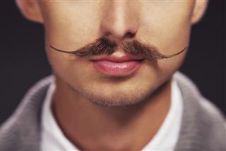 Man with a mustache