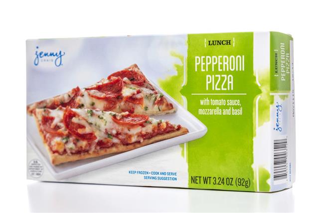 Jenny Craig Pepperoni Pizza Lunch packaging