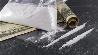 Bag of Cocaine and Lines