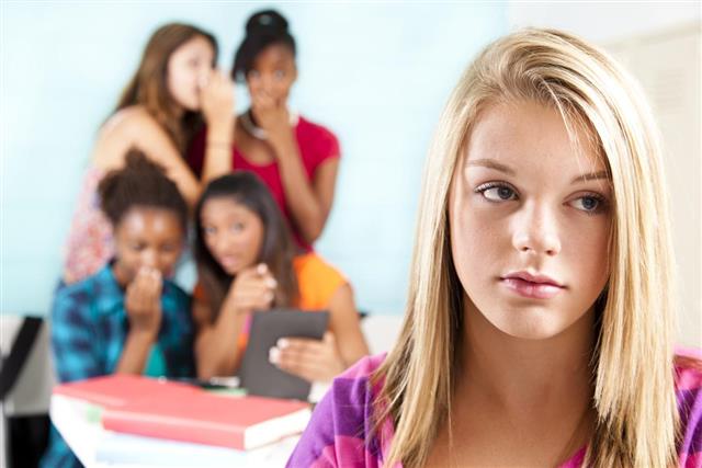 Teens use internet technology to cyber-bully a classmate