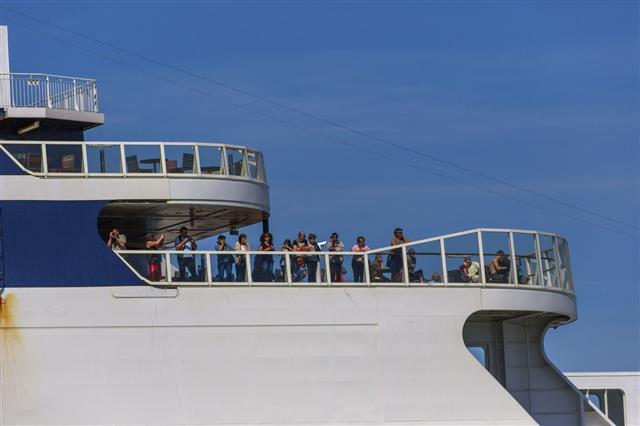 People Traveling With Ferry