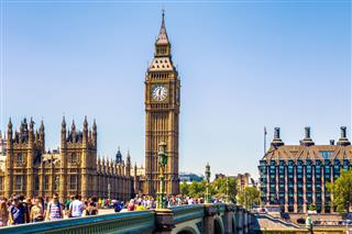 Big Ben And House Of Parliament In London