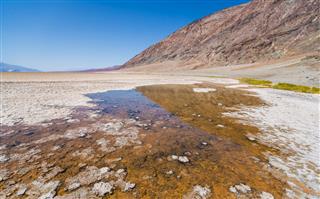 Badwater Basin In Death Valley