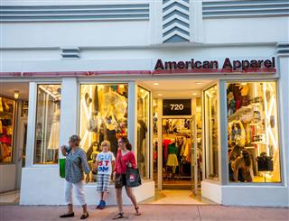 American Apparel Store Entrance Miami Beach