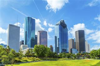 Skyline Of Houston Texas