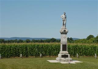 Monumental Union Soldier At Monocacy Battlefield