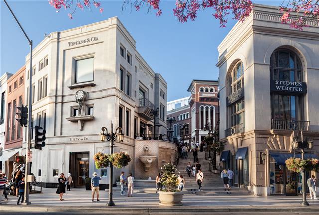 Rodeo Drive Beverly Hills Los Angeles
