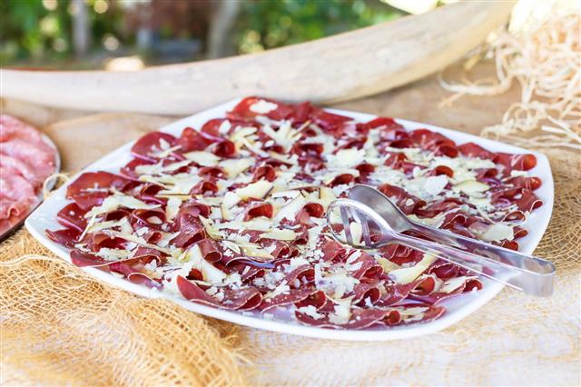 Bresaola With Cheese