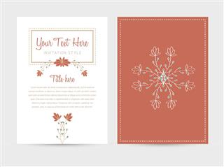 Invitation style letter template