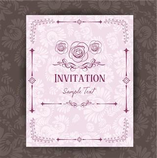 Beautiful Invitation Card