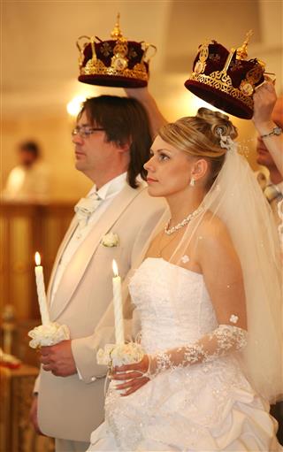 Ceremony in church