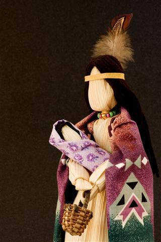 Native American Corn Husk Doll