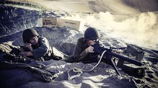 Ww2 Soldiers In Foxhole