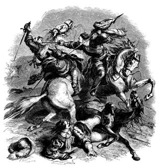 Battle On Horses