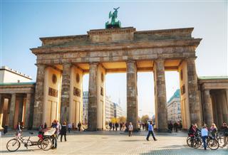 Brandenburg Gate In Berlin