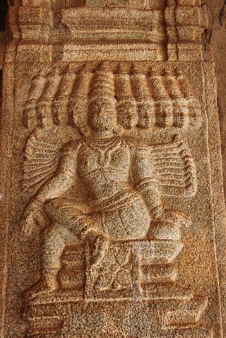 Sculpture Of Ravana