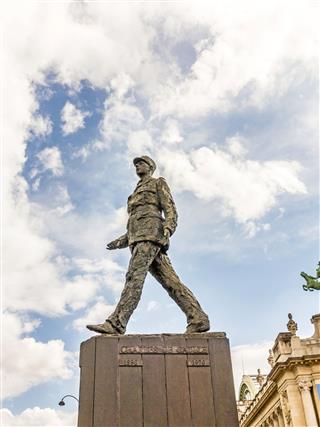 Memorial Of Charles De Gaulle In Paris