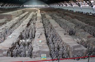 Terracotta Warriors In Xian