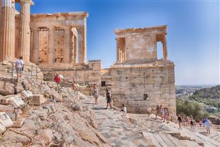 The Acropolis In Athens