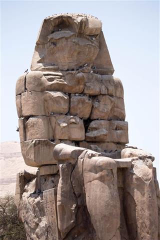 Colossi Of Memnon In Luxor