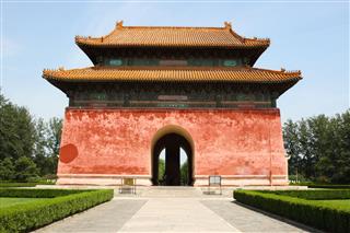 Gate Of Ming Graves Near Beijing