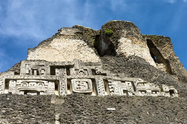 Xunantunich Archaeological Site Of Mayan