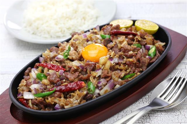 Pork Sisig Filipino Cuisine