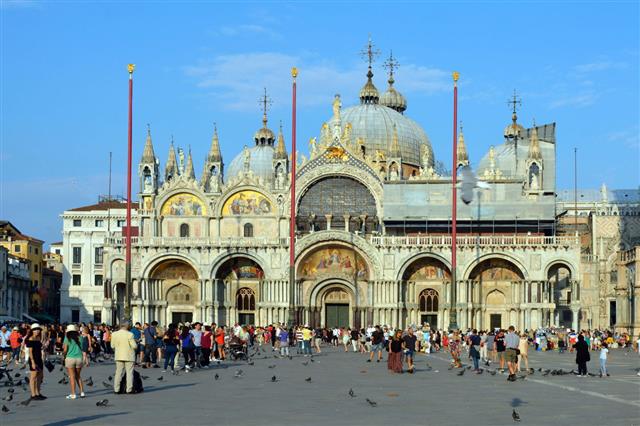 St Marks Basilica Of Venice Italy